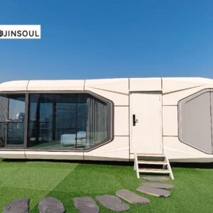 JINSOUL Space Prefab house E5 Model with 1 beds and 1 balcony