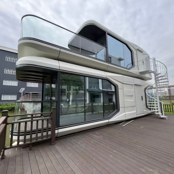 JINSOUL Space Capsule House double layer capsule house E7+E5